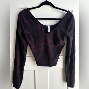 Lululemon long sleeve size 6